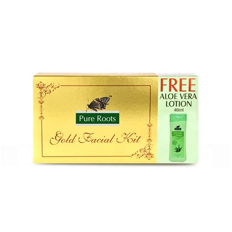 Pure Roots Gold Facial Kit : Amazon.in: Beauty