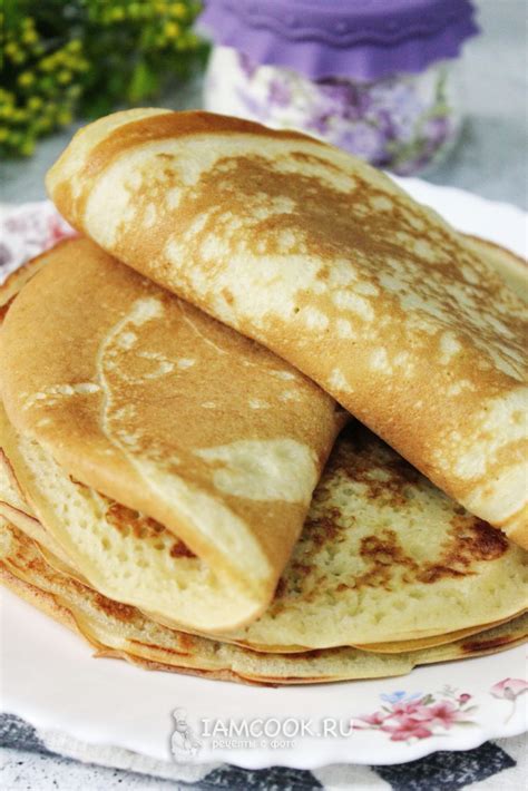 Толстые блины на сыворотке как у бабушки — рецепт с фото пошагово