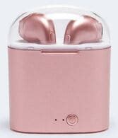 Metallic Wireless Earbuds With Case