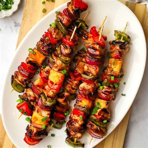 Teriyaki Chicken Skewers