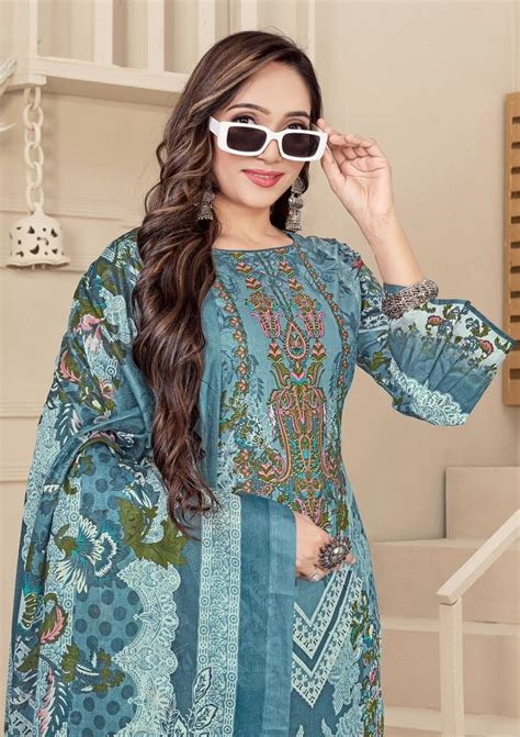 Miss World Mahenoor Vol 1 Lawn Cotton Dress Material Collection