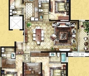 20200905-现代（一级）-木白有序-客餐厅+卧室-hykj - 现代风格四室两厅装修效果图 - 许瑞灵设计效果图 - 躺平设计家