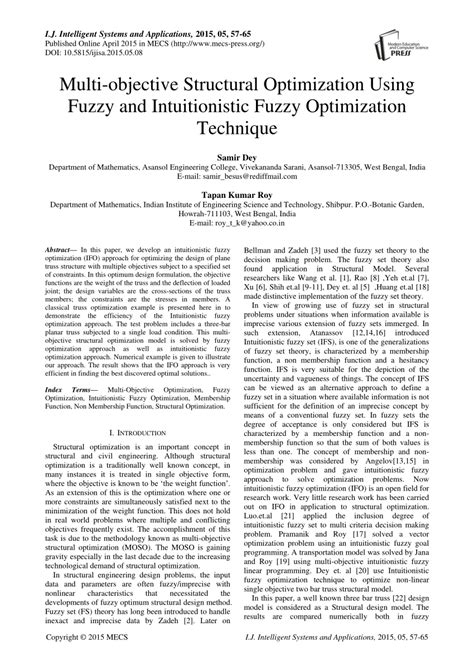 Image result for Multi-Objective Optimization Using Fuzzy Programming