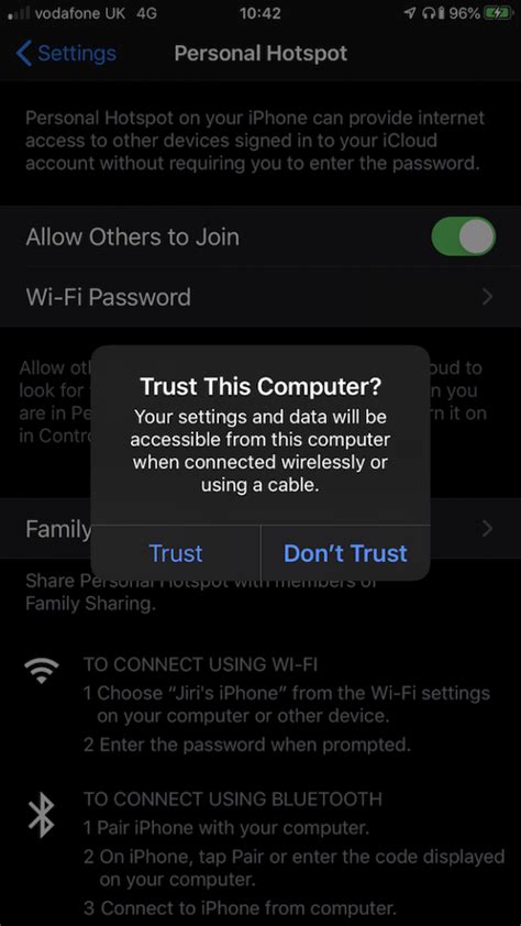 Image result for How to Use USB Tethering iPhone