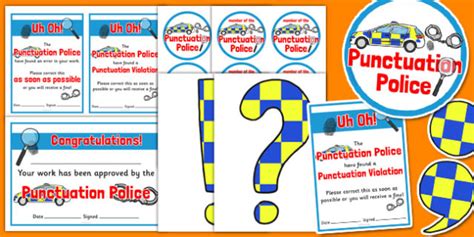 Punctuation Police Pack