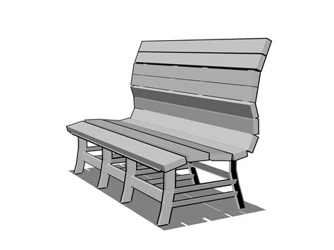 公园椅子 - 优动漫-动漫创作支援平台 | 优动漫PAINT绘画软件