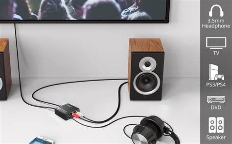 VOOCME Analog To Digital Audio Converter, RCA Analog to Digital Optical ...