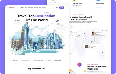Travel Website 的图像结果