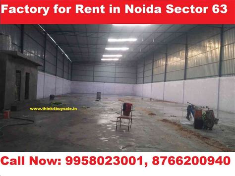 Factory for Rent in Noida Sector 63