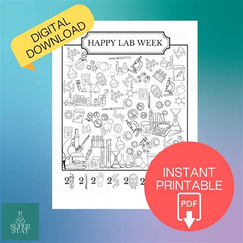 Image result for Lab Week Printables