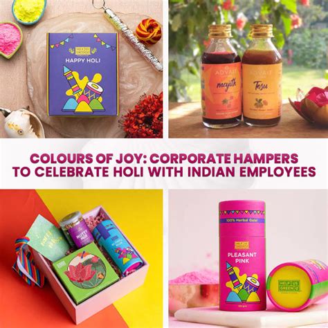 Ideas for Holi corporate gift hampers for employees in India – The Good ...