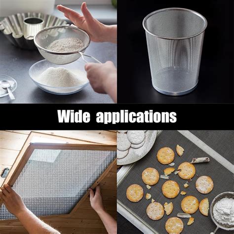 ZWIN 304 Stainless Steel Woven Metal Mesh, Heat Resistant India | Ubuy