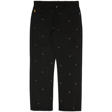 Village Rivet Denim Pants (Black) – Capsul