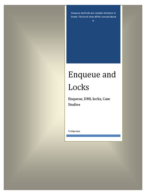 (PDF) What is Enqueue and Locks - DOKUMEN.TIPS