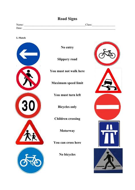 Image result for Road Sign Practice