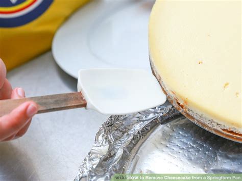 Image result for Remove Cheesecake From Bottom Springform Pan