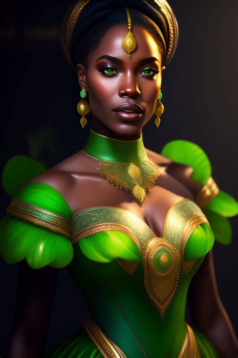 Lexica - Full body painting of a black Brazilian woman, ultra-realistic ...