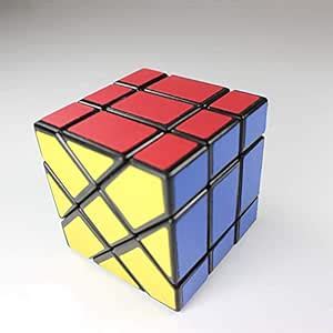 YJ Fisher Cube Black 3x3x3 Shape Mod Twisty Puzzle Toy 3x3 : Amazon.in ...