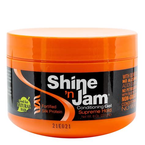 Ampro Shine n Jam Conditioning Gel Supreme Hold, 8 Oz. - Walmart.com ...
