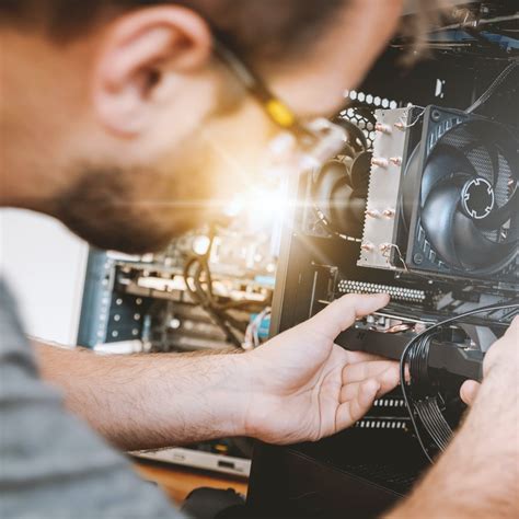 Computer Hardware Engineer Working