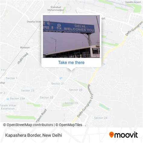 Kapashera Border stop - Routes, Schedules, and Fares