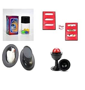 Buy R.S.Magic Tricks Deluxe Magic Kits, (Set of 4 Items) DICE Atomizer ...