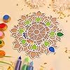 Buy CraftVatika Diwali Rangoli Stencils for Door Entrance, Diwali ...