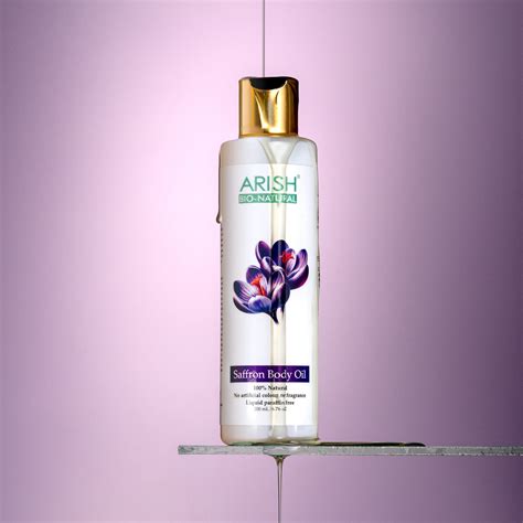 Luxurious Saffron Body Oil – Arish Bionatural