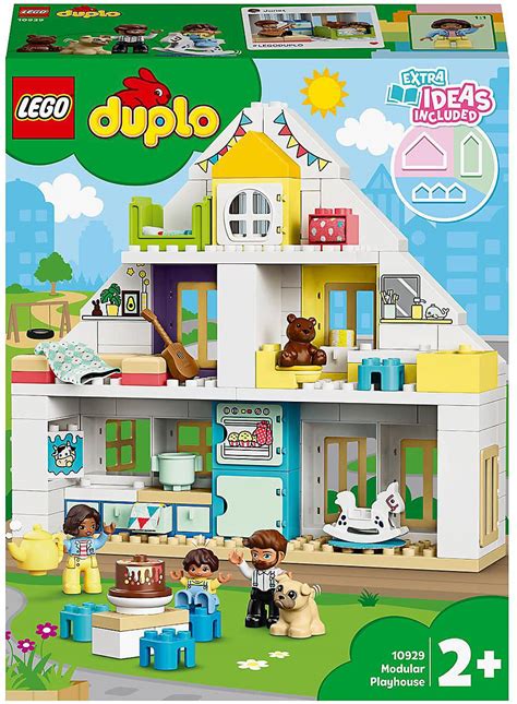 LEGO 10929 DUPLO 3 in1 Town Modular Dolls Playhouse with Figures and ...