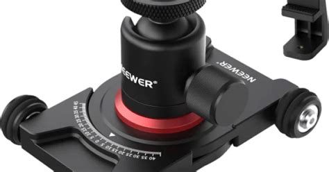Neewer SD001 Tabletop Camera Dolly with Ball Head and Phone Clamp at ...