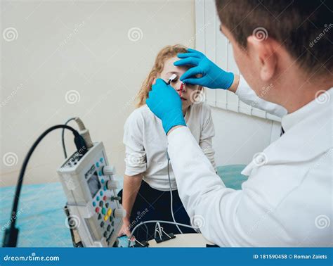 Reception at the Doctor-neuropathologist. Medical Examination in Hospital Stock Photo - Image of ...