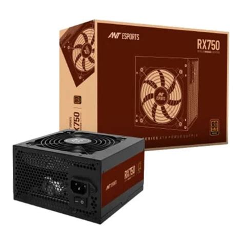 Buy ANT ESPORTS RX750 750W 80 + Bronze ATX 2.0 Non Modular Power Supply ...