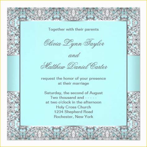 Free Printable Wedding Invitation Templates for Microsoft Word Of ...