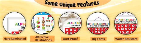 Set of 2 Parts of the Body and Alphabet, Numbers, Shapes & Colours ...