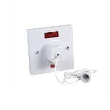 45 Amp Pull Cord Switch with Neon - Shower Switch - White : Amazon.in ...