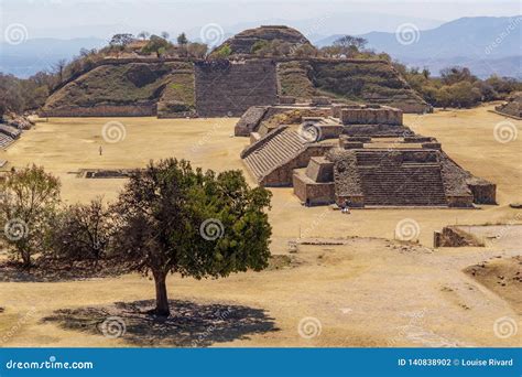 Ruins View Monte Alban Site, Mexico Editorial Photography - Image of mexican, oaxaca: 140838902