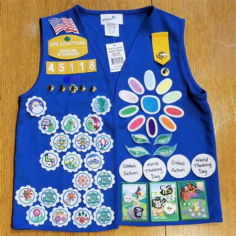 Girl Scout Daisy Tunic Layout