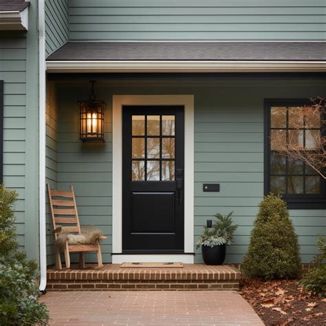 What Color Should I Paint My Front Door If My House Is Sage Green? - The Paint Color Project