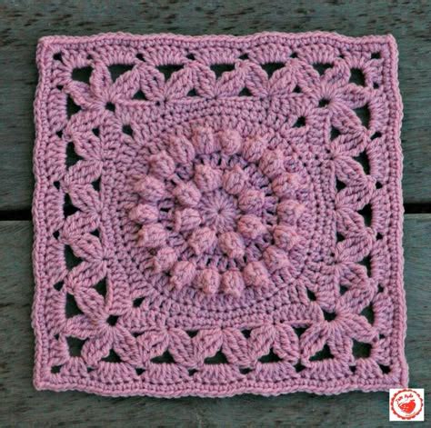Image result for One Color Crochet Square Pattern