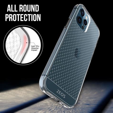ZEOS KLARITY-X Clear CASE for iPhone 12 Pro Max – Zeos India
