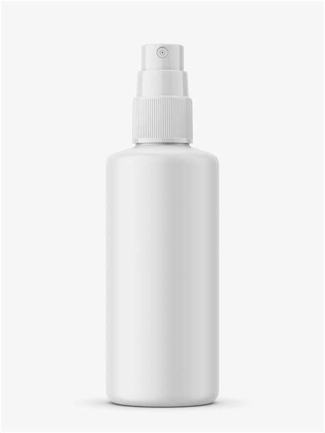 Mist Spray Bottle Mockup Free