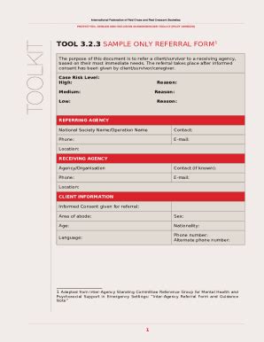 Interagency-GBV-Referral-.pdf Doc Template | pdfFiller