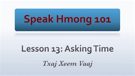 Image result for Hmong Lessons