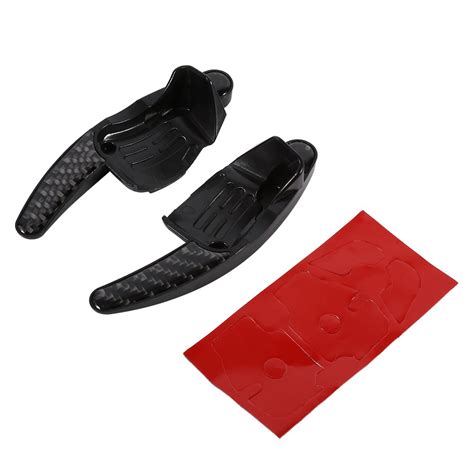 Keenso 2 Pcs/set Steering Wheel Direct Shift Paddle Extension, Carbon ...