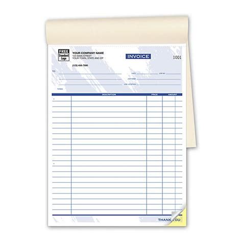 Image result for Custom Invoice Book