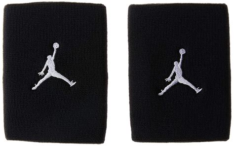 Nike Jordan Jumpman Wristbands (Black, White) : Amazon.in: Fashion