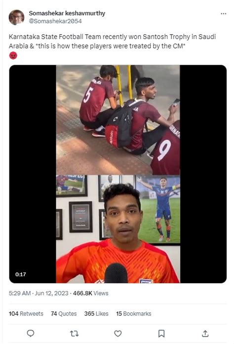 Fact Check: Karnataka Chief Minister Mistreated State Football Team ...