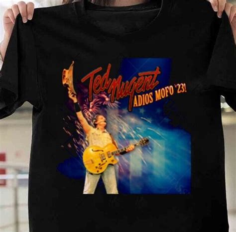 Ted Nugent Tour 2023 shirt, Ted Nugent Adios Mofo | Ubuy India