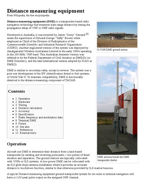 Distance Measuring Equipment Explained 的图像结果