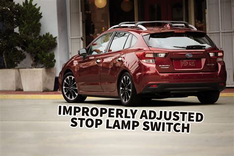 Subaru Recalls 2023 Impreza to Remedy a Brake Light Switch Issue - autoevolution